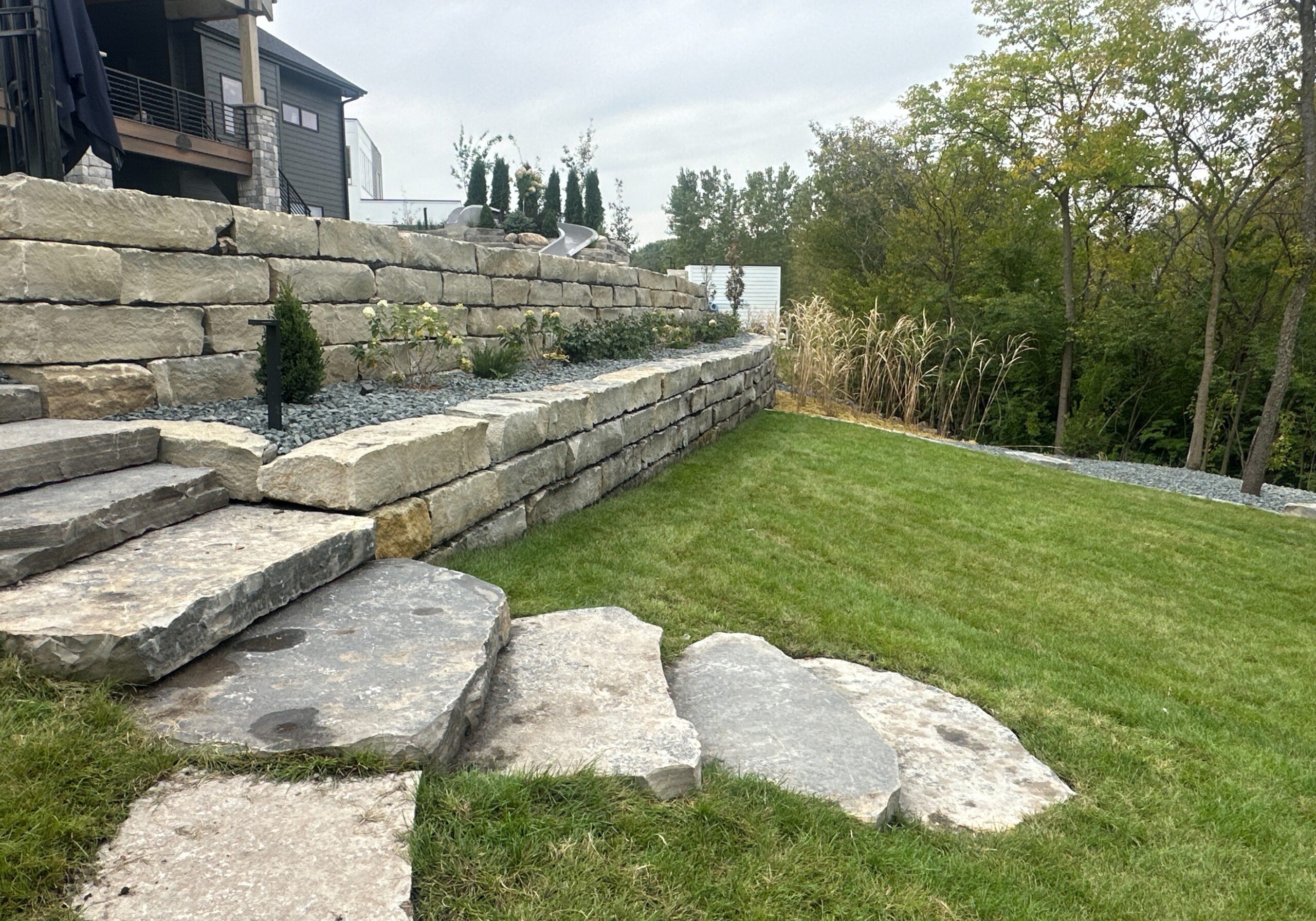 Berkland - Retianing Wall and Stairs 2